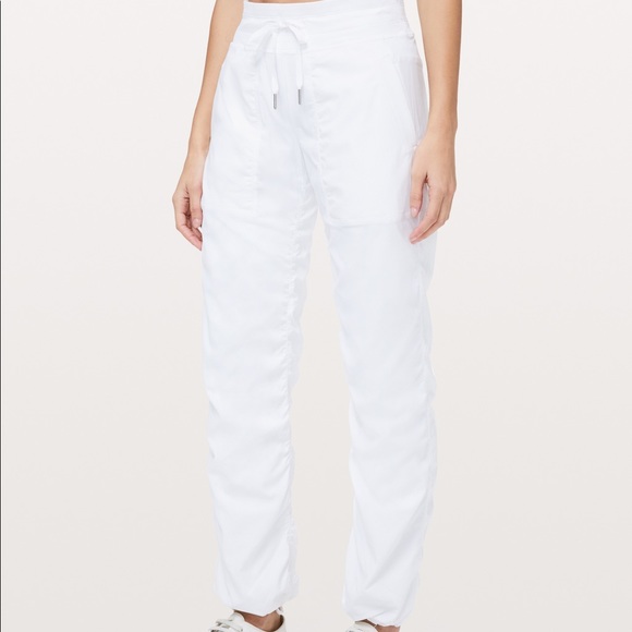 White lulu lemon studio pants - Picture 3 of 3